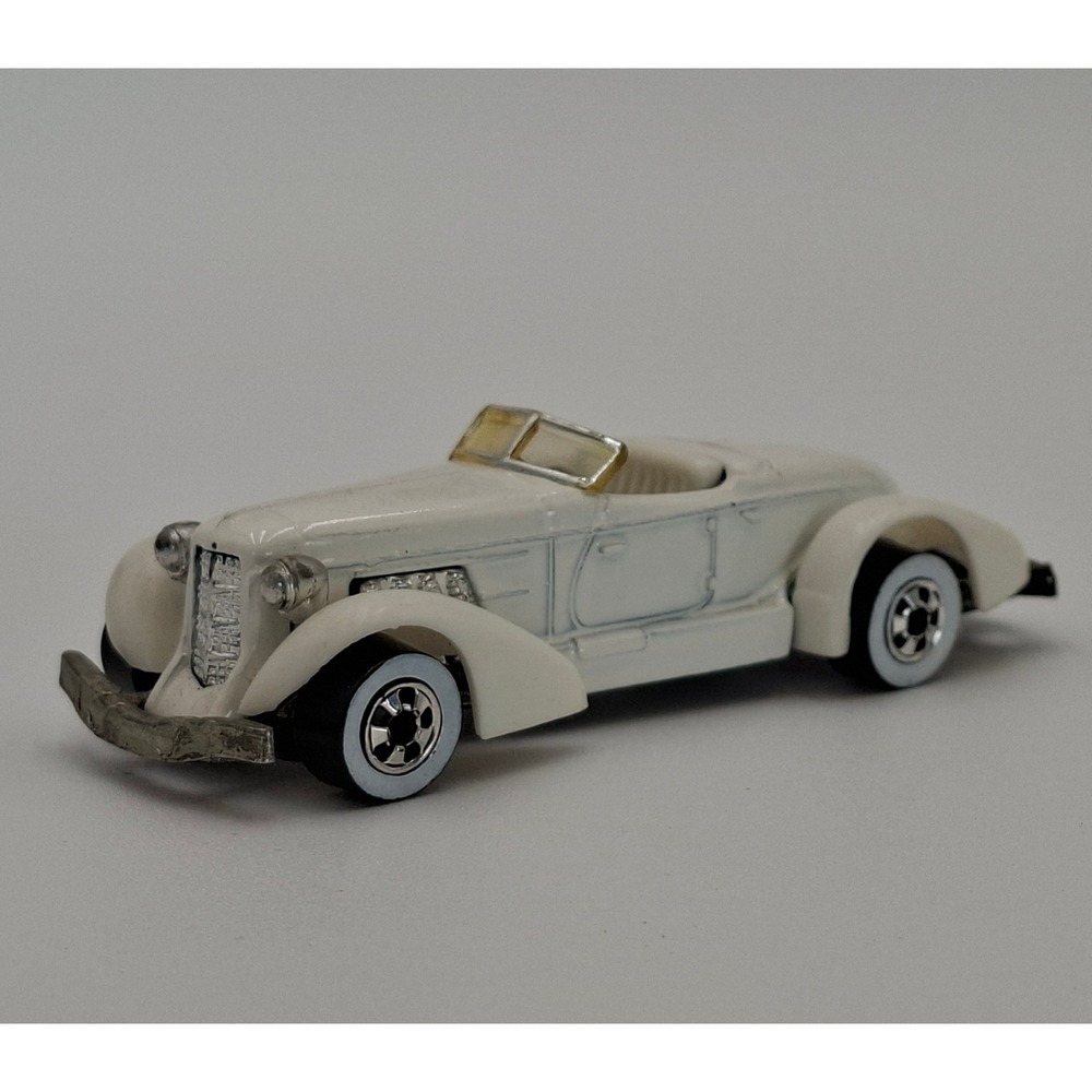 Hot Wheels Auburn 852 White 1978 Mattel Vintage Diecast Car Malaysia Whitewalls